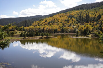 autumn in the mountains