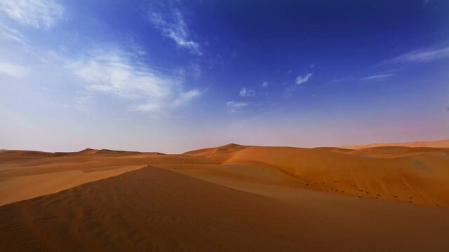 Abu Dhabi Dubai Sharjah Desert Time-lapse