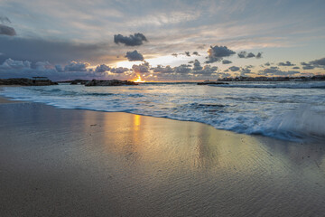 Playa es Dolç atardecer
