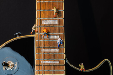Climbing the Guitar