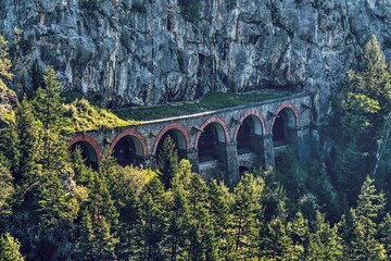 Viaduct Semmeringbahn world cultural heritage
