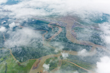 Delta Sierpe River - T&eacute;rraba o Diqu&iacute;s, The Osa Peninsula, Puntarenas Province,  Costa Rica, Central America, America