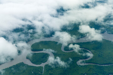 Delta Sierpe River - Térraba o Diquís, The Osa Peninsula, Puntarenas Province,  Costa Rica, Central America, America