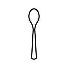 Plate, fork and knife icon in flat style. Food symbol isolated on white background. Bar, cafe, hotel concept