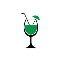 Margarita icon design template vector isolated illustration