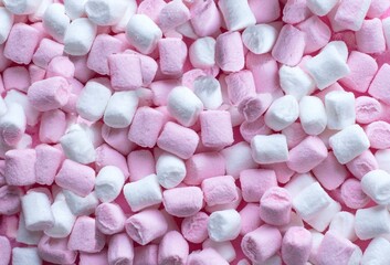 marshmallow background. Birthday, greeting card, invitation concept