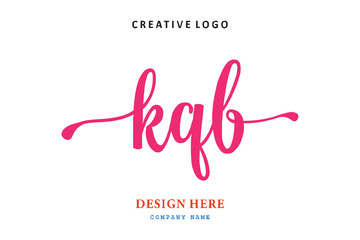 KQB lettering logo is simple, easy to understand and authoritative