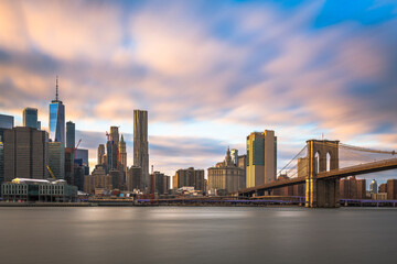 Fototapeta na wymiar New York City on the East River