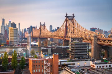 Foto op Plexiglas Skyline van New York vanuit Queens © SeanPavonePhoto