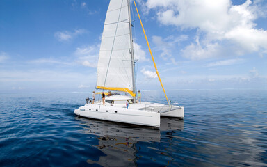 Catamaran Tahiti Bora Bora