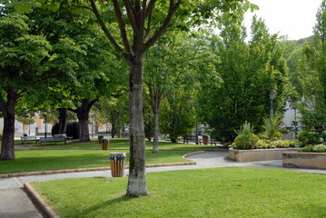 Ville de Gémenos, département des Bouches-du-Rhône, France