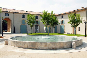 Ville de Gémenos, département des Bouches-du-Rhône, France