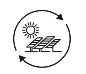 renewable energy concept. Green energy concept, vector. World Environment and sustainable development concept.
