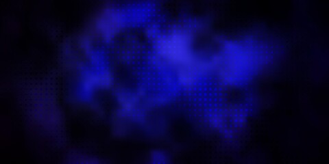 Dark Pink, Blue vector layout with circles.