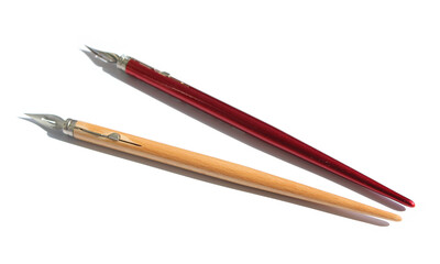 ink pen isolated on white background