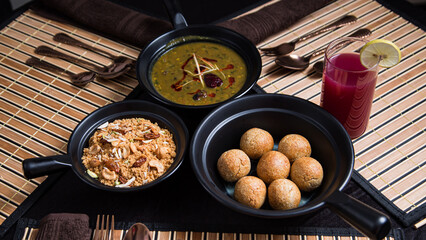 Assortment of Indian dishes for dinner and lunch, chinese,
Chicken ,mutton, vegetable