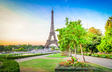 eiffel tour and from Trocadero, Paris