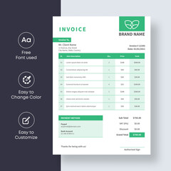 Modern Invoice Design 