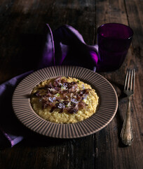 risotto con radicchio