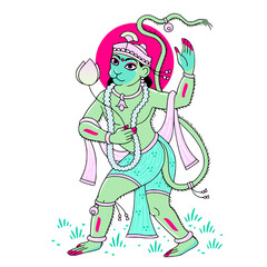 Hanuman indian divinity