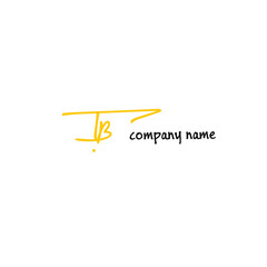 TB Handwritten Logo for Identity