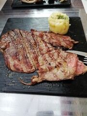 carne, alimento, chuletón, comida, a la parrilla, barbacoa, cena, carne, grill, cerdo, gallina, chapa, barbacoa, cocido, guisos, almuerzo, comer, cocción, frita, verduras, cocina, asado, asada, blanco