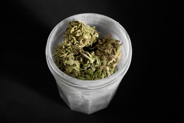 jar medicinal cannabis cbd buds