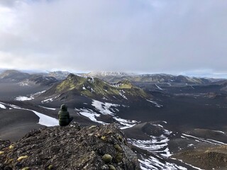 landscape with clouds