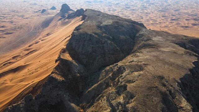 Fossil Rock in the Sharjah desert of the United Arab Emirates