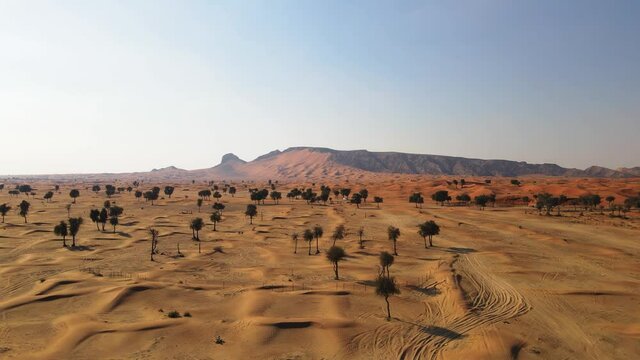 Fossil Rock in the Sharjah desert of the United Arab Emirates