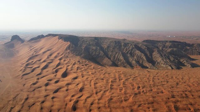 Fossil Rock in the Sharjah desert of the United Arab Emirates