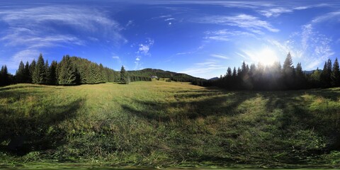 Tatra Mountains in Summer HDRI Panorama