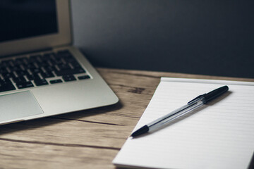 cup of coffee and coffee beans, work from home concept