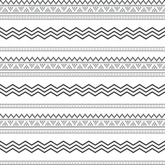 Black and white tribal ethnic pattern with geometric elements, traditional African mud cloth, tribal design. fabric or home wallpaper ethnic pattern