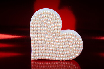 Valentine's day concept with copy space