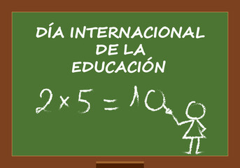D&iacute;a internacional de la educaci&oacute;n