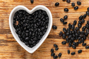 Black Beans Background and Texture