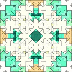 Mosaic abstract background pattern stained, wallpaper geometric.