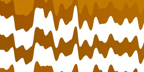 Dark Yellow vector layout with curves.