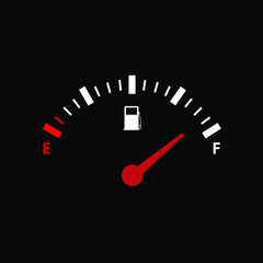 Gas gauge icon