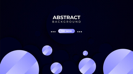 Modern abstract geometric background design. Very useable for landing page, website, banner, poster, event, etc. Vector circular shape background