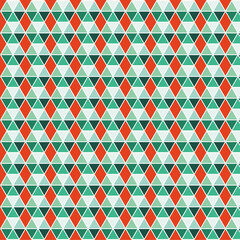 seamless geometric pattern - hexagons