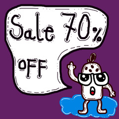 Banner flash sale black friday discount banner design illustration wallpaper and background