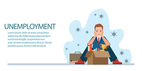 Coronavirus COVID-19 impact on businesses people lost Business project is canceled