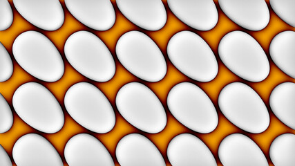 Ostereier, Fest - 3d gerendert Illustration