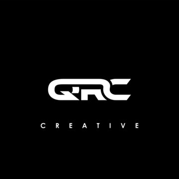 QRC Letter Initial Logo Design Template Vector Illustration	
