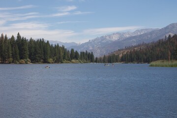 lake in the mountains
