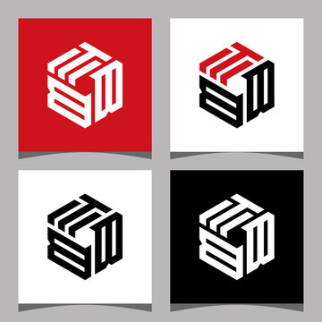 Creative initial letter TBB logo design concept