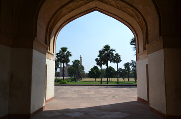 India, arch, building, arches, gallery, door