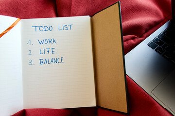 TO Do LIST - WORK, LIFE, BALANCE